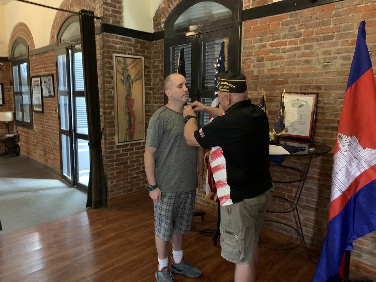 Welcome to VFW Post 11575, Comrade Cox!